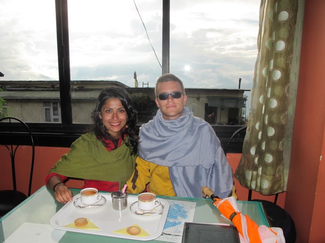 Darjeeling'de çay keyfi