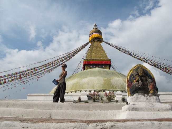 Boudhanath'taki meşhur Stupa
