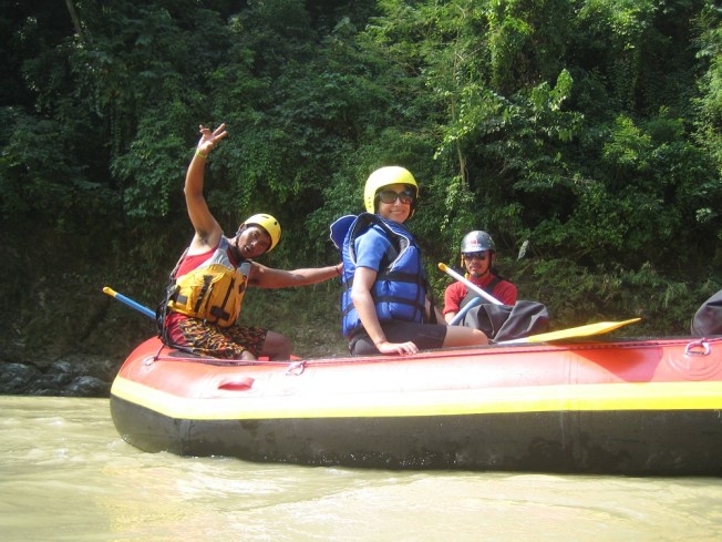 Seti nehrinde rafting
