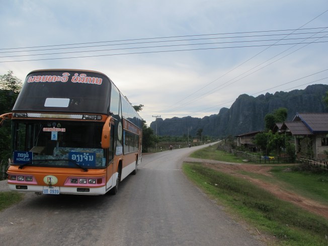 Otobüsümüz molada