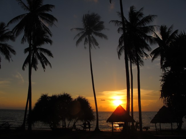 Günbatımında Tavşan Adası Günbatımında Tavşan Adası