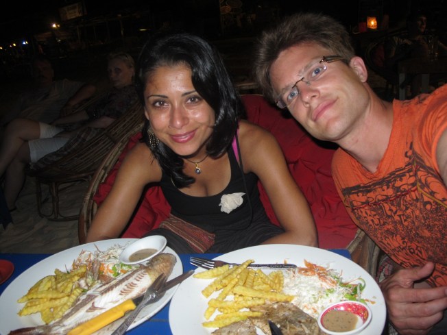 Serendipity Plajı'nda Akşam Yemeği