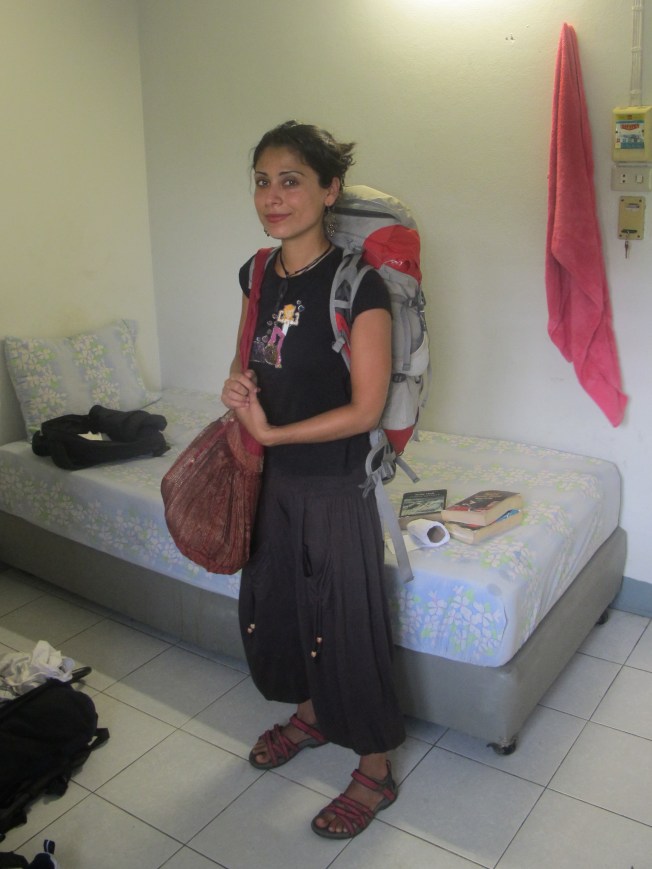 Artık sırtçantam ve ben başbaşayız bir süreliğine