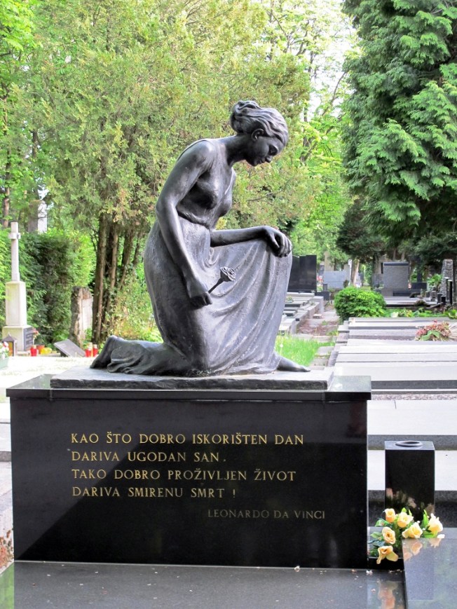 Mirogoj Mezarlığı'ndan kareler