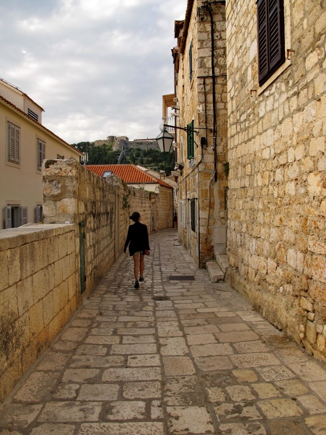 Hvar Town sokakları