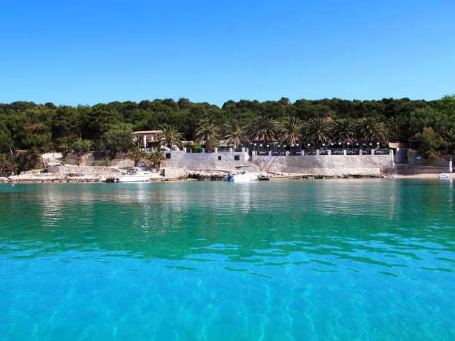 Teknemizle uğradığımız adacıklardan bir tanesi