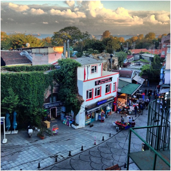 Samatya Meydanı – Develi Restaurant’ın terasından