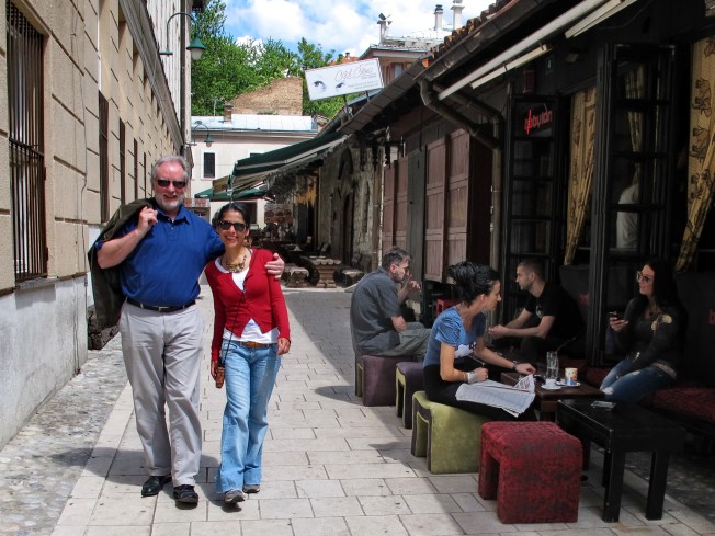 Jose ile eski şehir sokaklarında