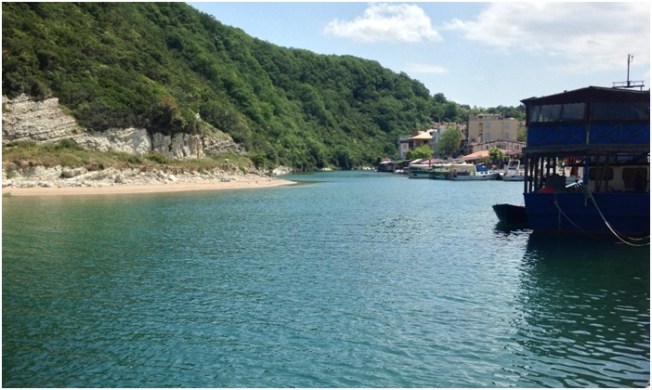 Ağva-Denizin nehirle birleştiği nokta