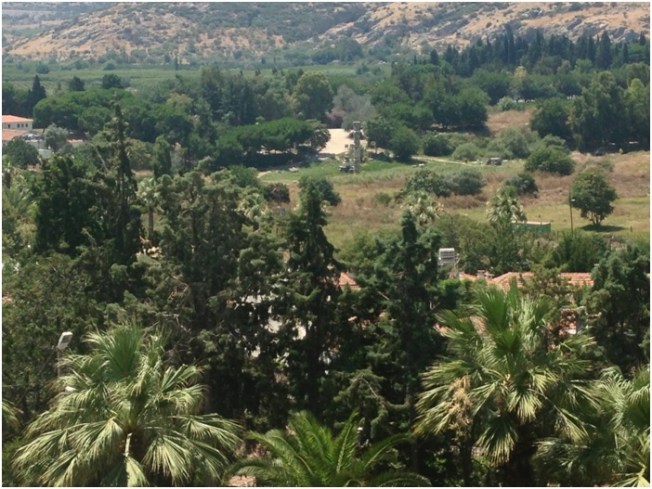 Artemis tapınağından geriye kalan tek sütun