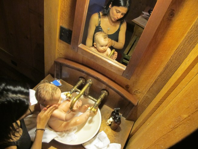 Lavaboda banyo keyfi