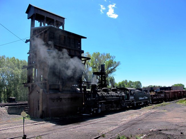 Chama'nın tarihi buharlı lokomotifleri