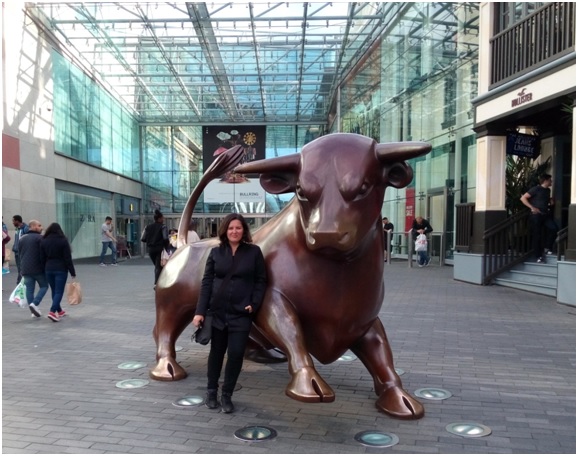 Bull Ring’de iki kızgın boğa