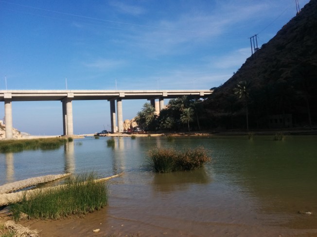 Wadi Shab'a beklenmedik giriş