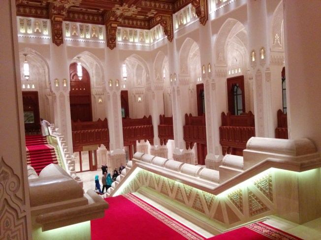 Muscat Opera House iç mekanlar