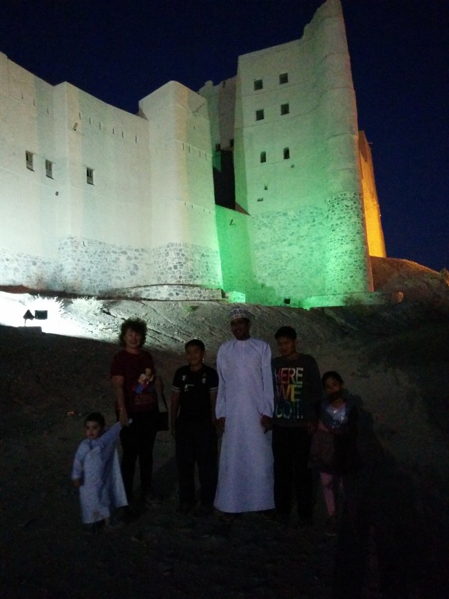 Jibran Kalesi sakinleri ile