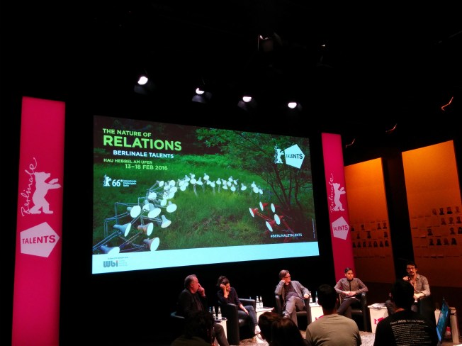 Berlinale talent campus söylesilerinden biri