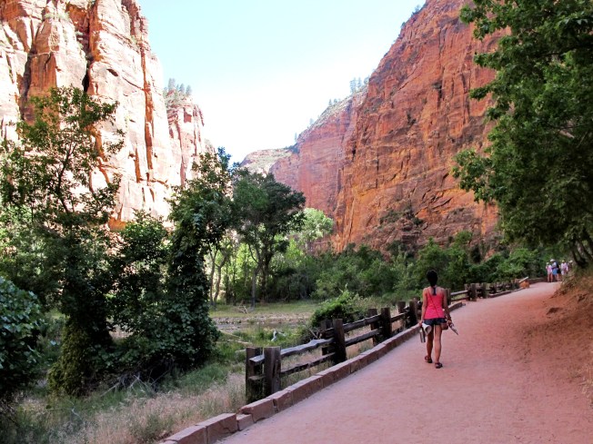 Zion'daki gezimizden ilk gün manzaraları
