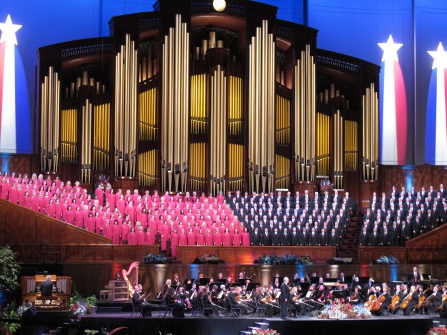 Mormon korosu konseri